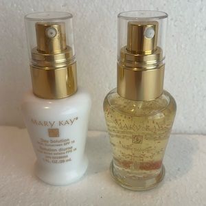 Mary Kay timewise day & night solution skincare sunscreen anti-aging serum set